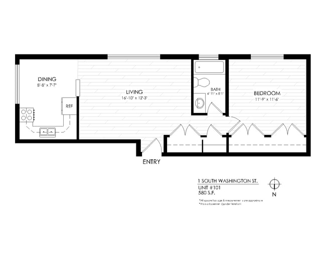 Floorplan - 1 South Washington