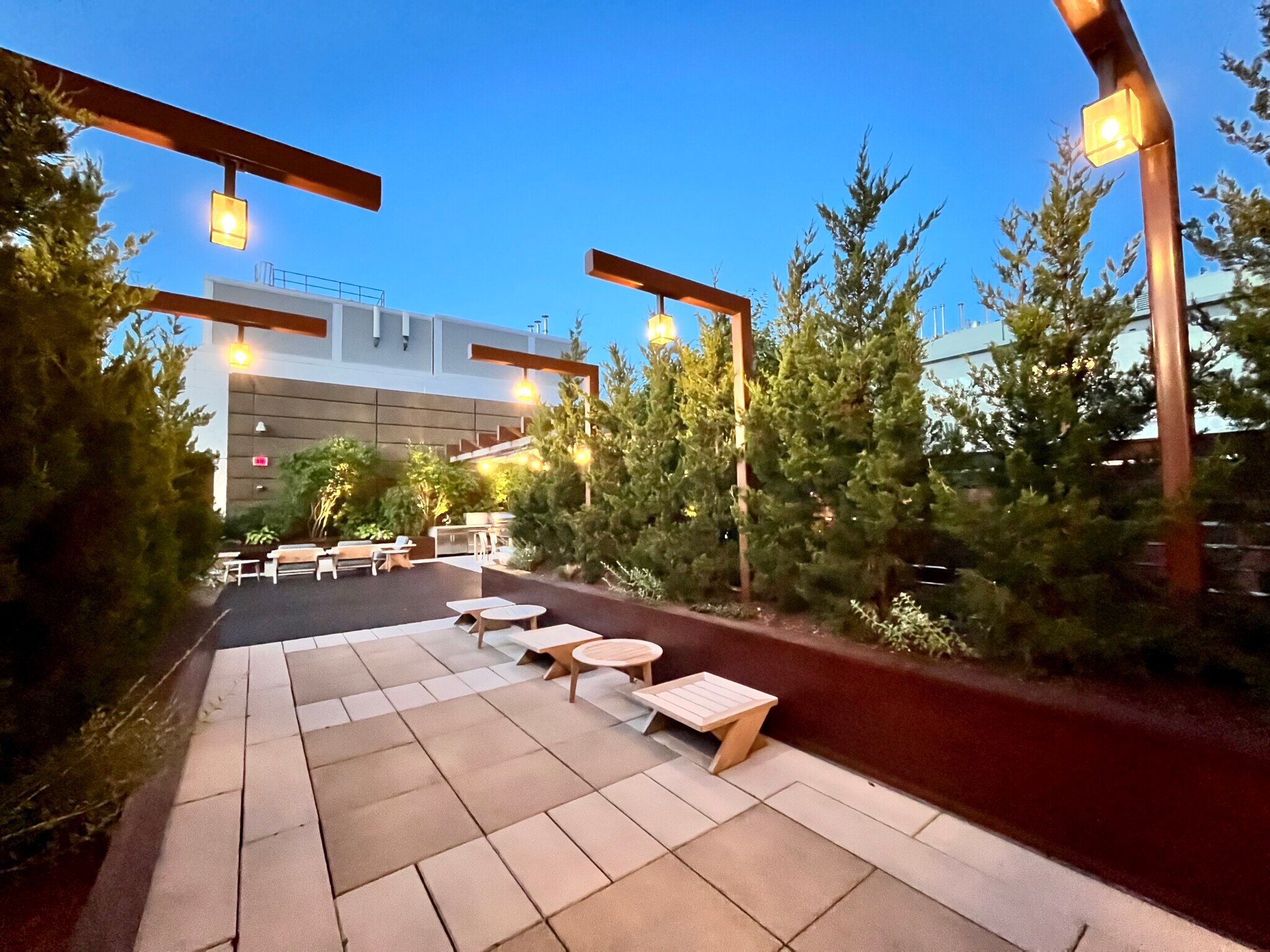 Roof deck - 100 Lovejoy Wharf