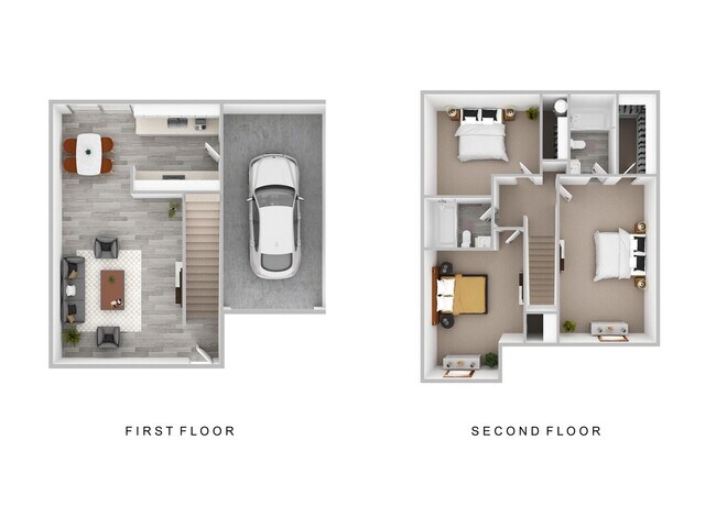 Floorplan - Evergreen Townhouses