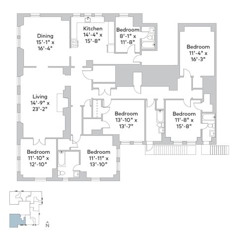Floorplan - Cloisters