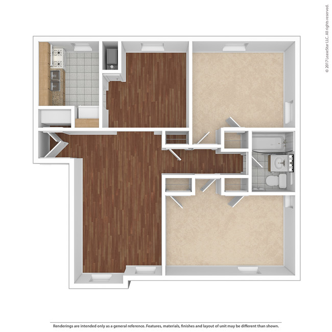 Floorplan - Park Raven Apartments