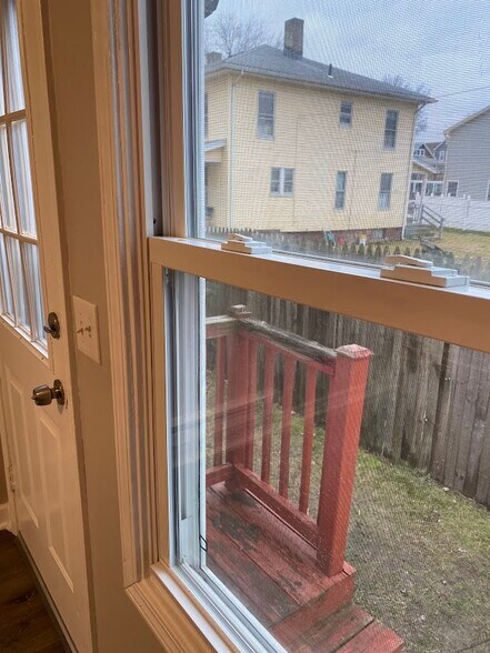 Kitchen Exit to Backyard and Patio - 30 Clayton St