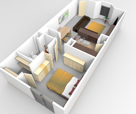 Floorplan - 7979 Westheimer Apartments