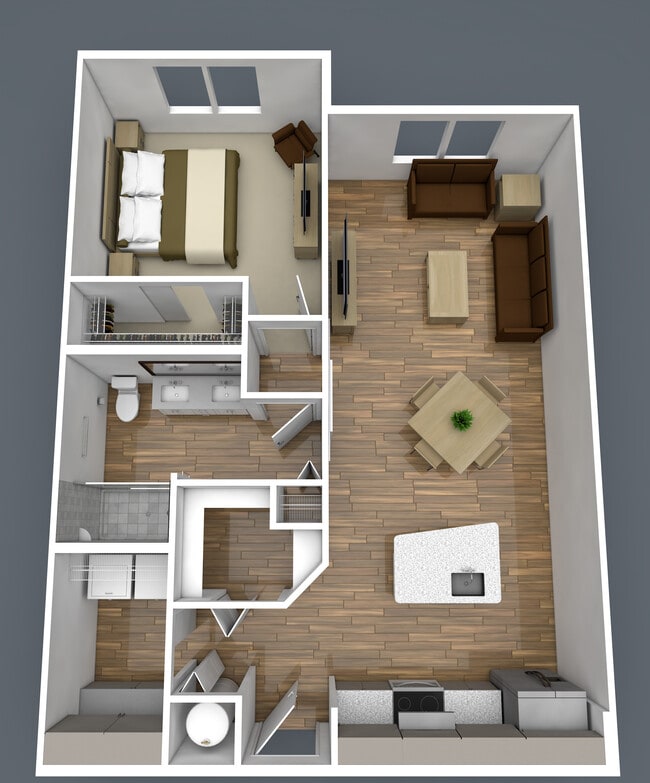 Floorplan - Centre Pointe Apartments