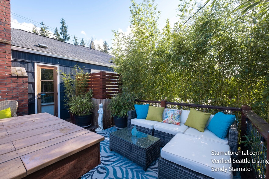 Relax outdoors in your own peaceful garden retreat. - 11639 1st Ave NW