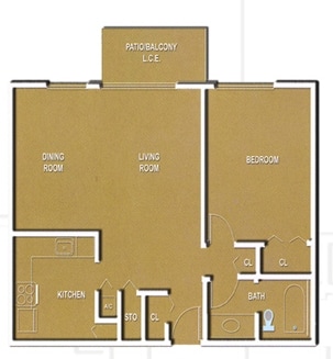 1BR/1BA - Westbird Village Condominiums