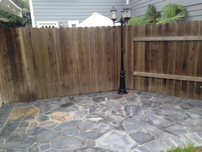 Private patio area with BBQ hookups - 4020 Massachusetts E St