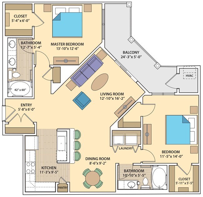Floorplan - Skye at Arbor Lakes