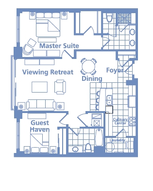 2BR/2BA - Water's Edge Condominiums