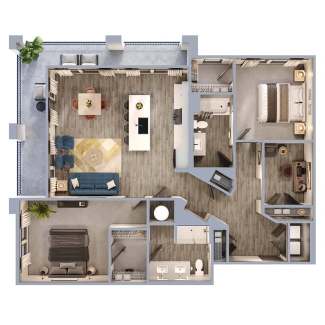 Floorplan - Maren Apartments