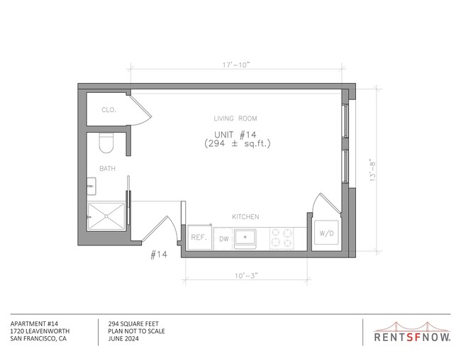 Floorplan - 1720 Leavenworth