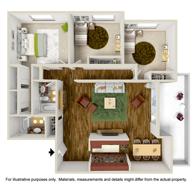 Floorplan - RESIDENCES AT WOODLAKE