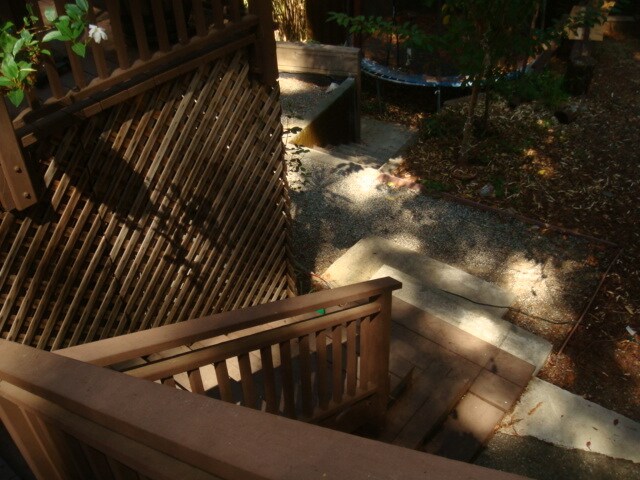 Stairs from parking - 1841 Pool Rd