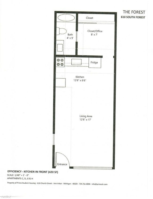 Building Photo - 610 S Forest Ave