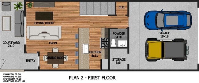 Floorplan - Halcyon on 18th St