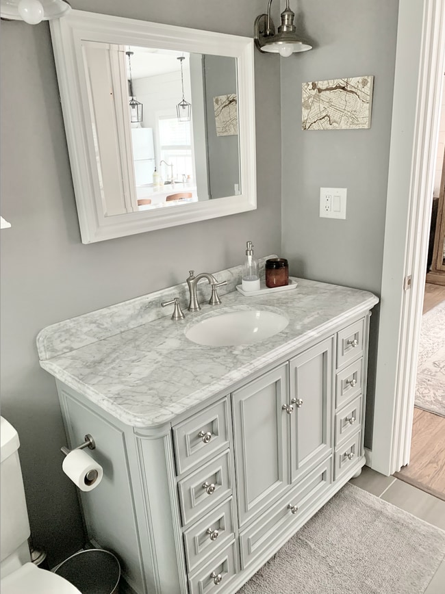 1st bathroom- downstairs - 135 E Wayne Ter