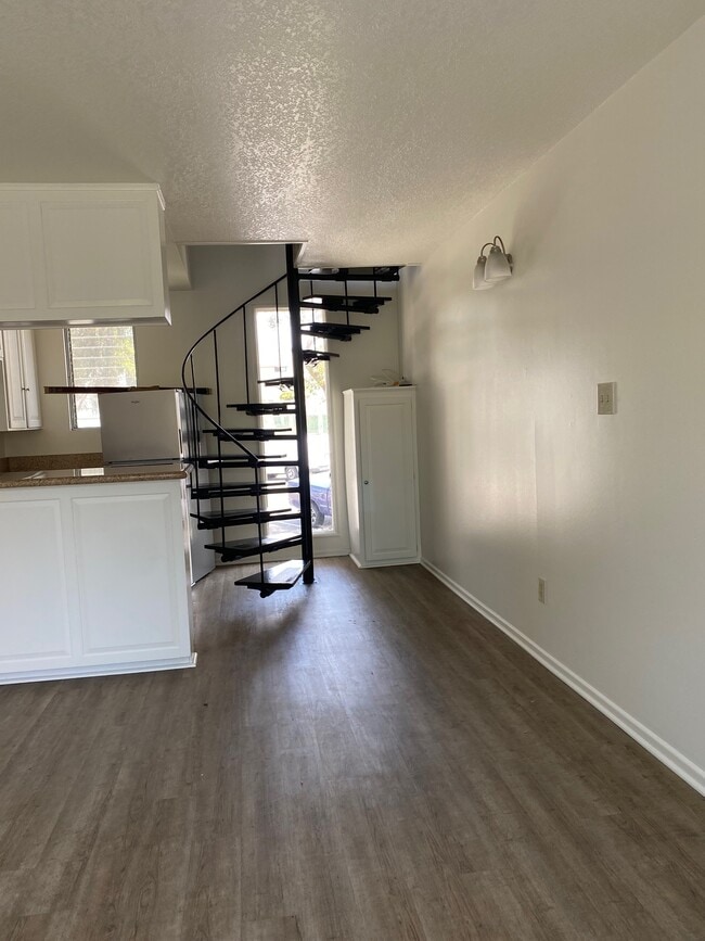 sprial straircase to bedroom and bath - 405 N Broadway