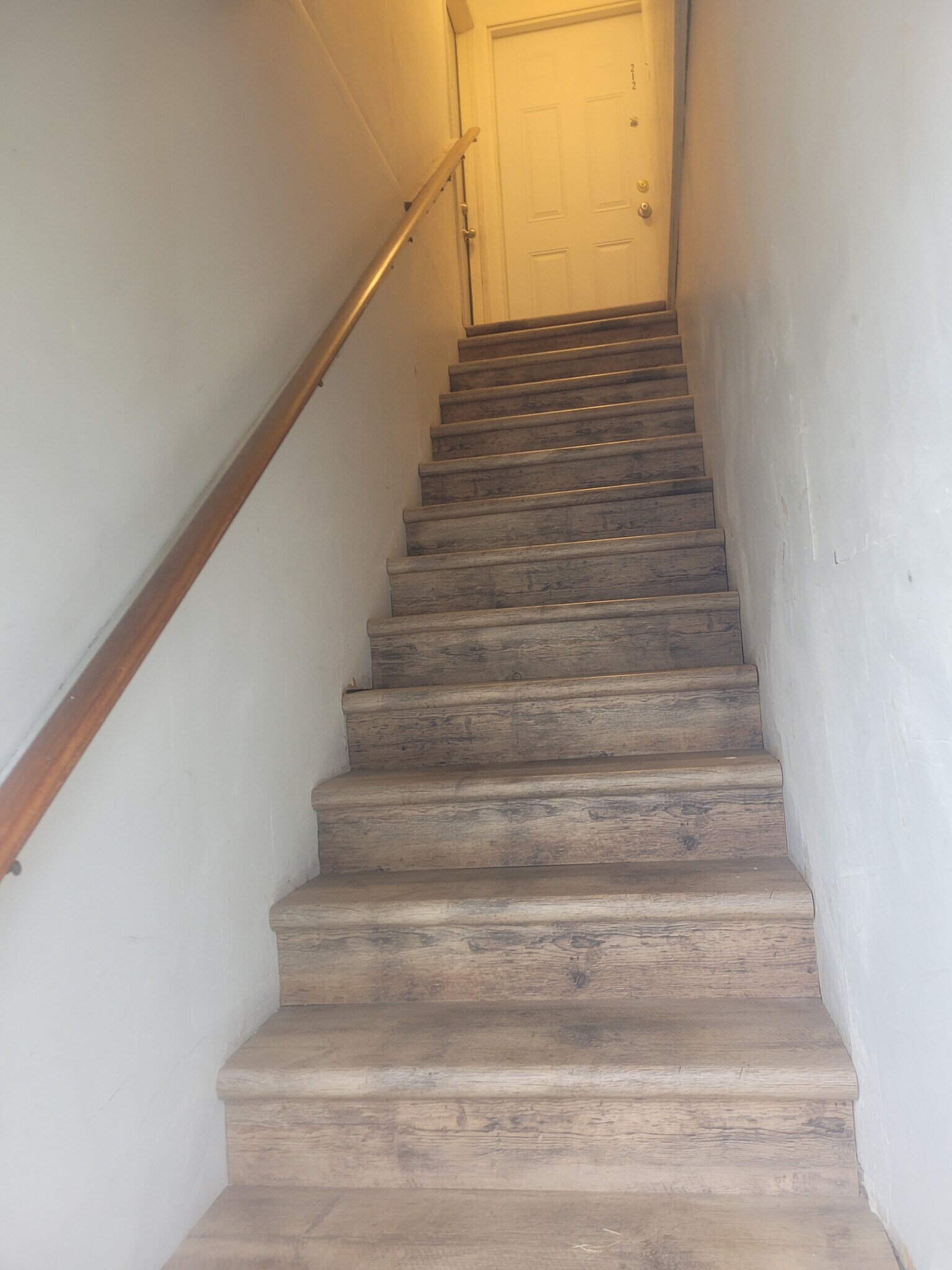 Steps to unit - 214 W Main St