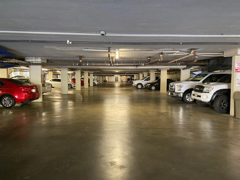 Gated subterranean assigned parking spot - 355 S Los Robles Ave