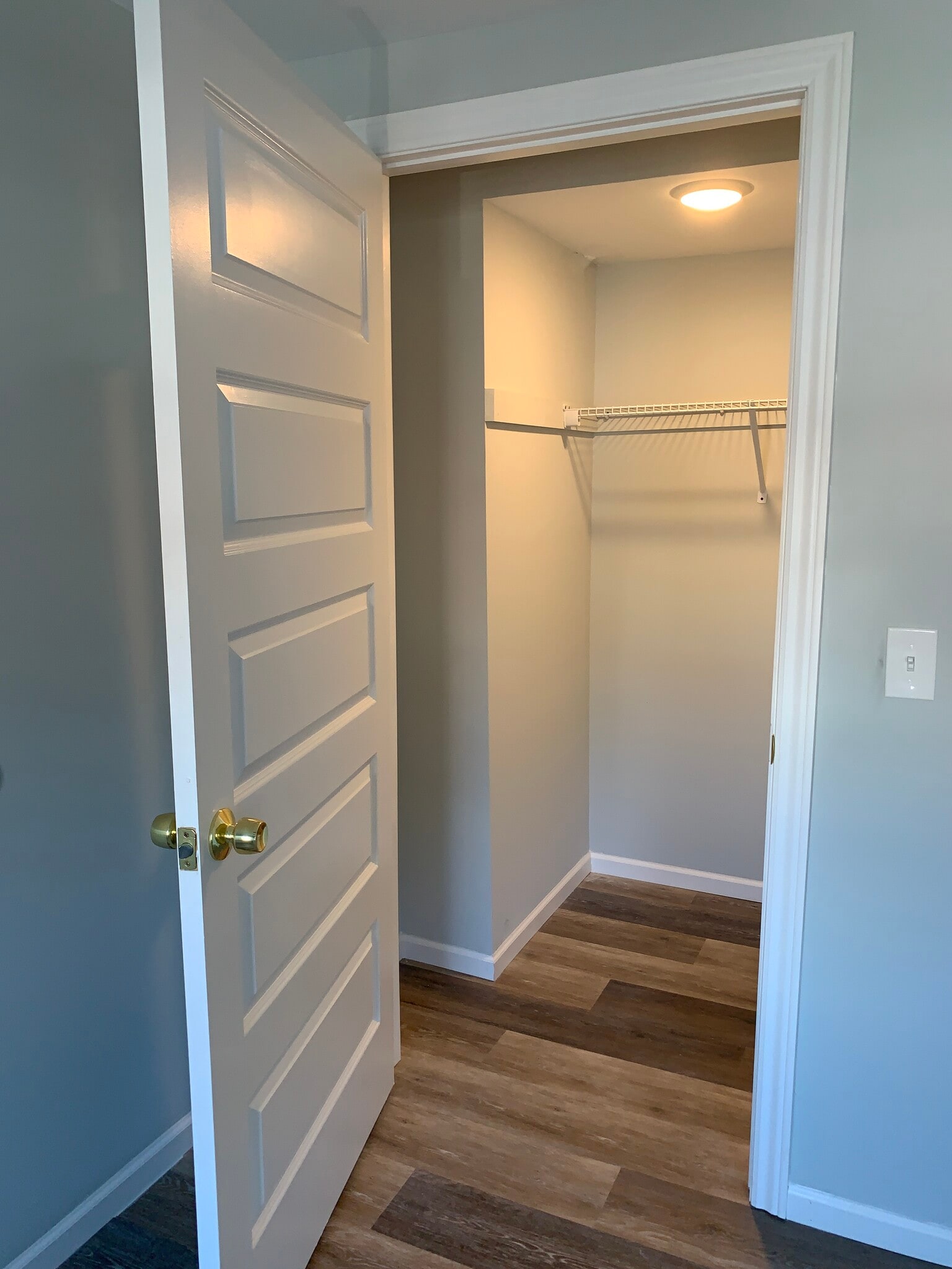 Lighted closet - 407 Hamilton St
