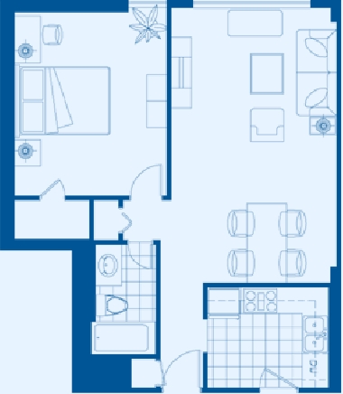 1BR/1BA - Ocean Place Condominiums