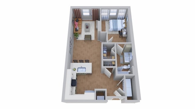 1x1 Large - Apply Today For Our Waitlist! - Noble 2500 | Student Housing