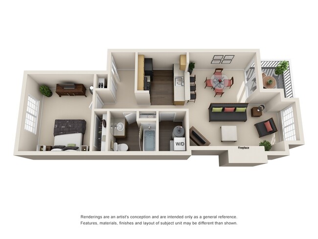 Floorplan - Aspire Apartments at Mountlake Terrace