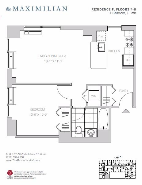 Floorplan - The Maximilian