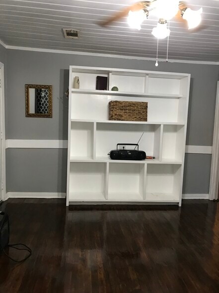 Entertainment Center accommodates a 47” flat screen TV - 1407 W Church St