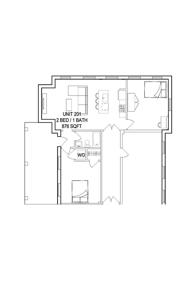 Floorplan - Dickinson Lofts