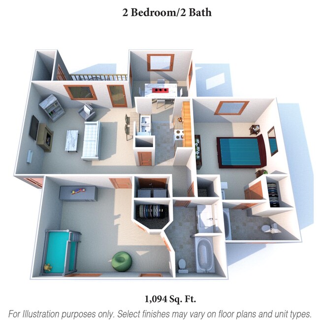 Floorplan - The Vinings Apartments