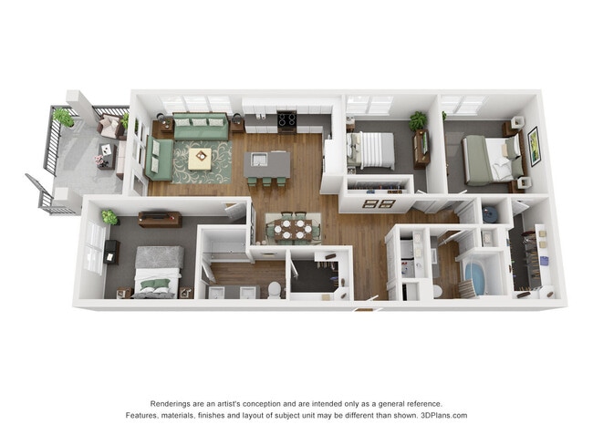 Floorplan - The Plaza Taos