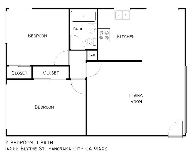 2BR/1BA - Capital One Apartments
