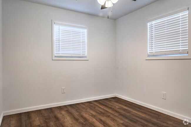 2BR, 1BA - 750SF - First Bedroom - Primrose Apts