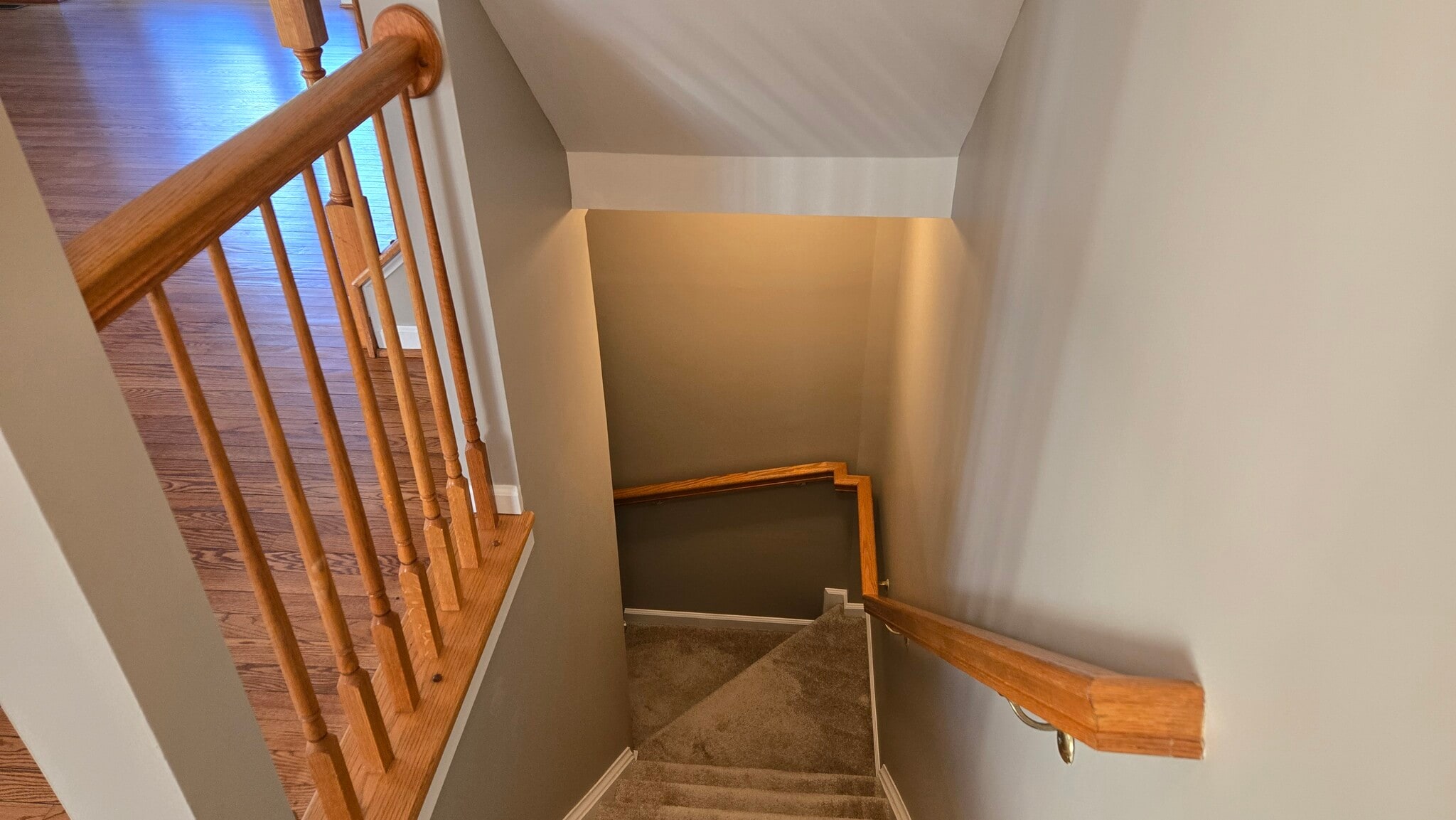 Stairs to basement - 9443 Birchwood Ln