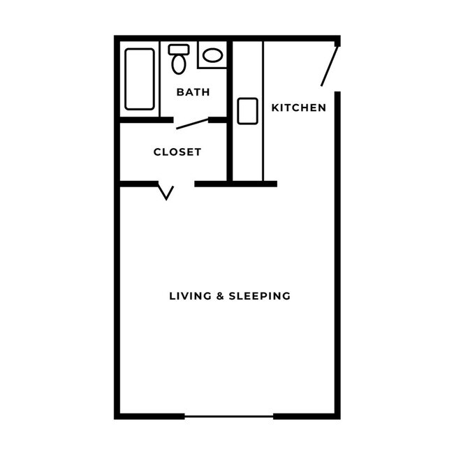 Floorplan - Curry Court Apartments