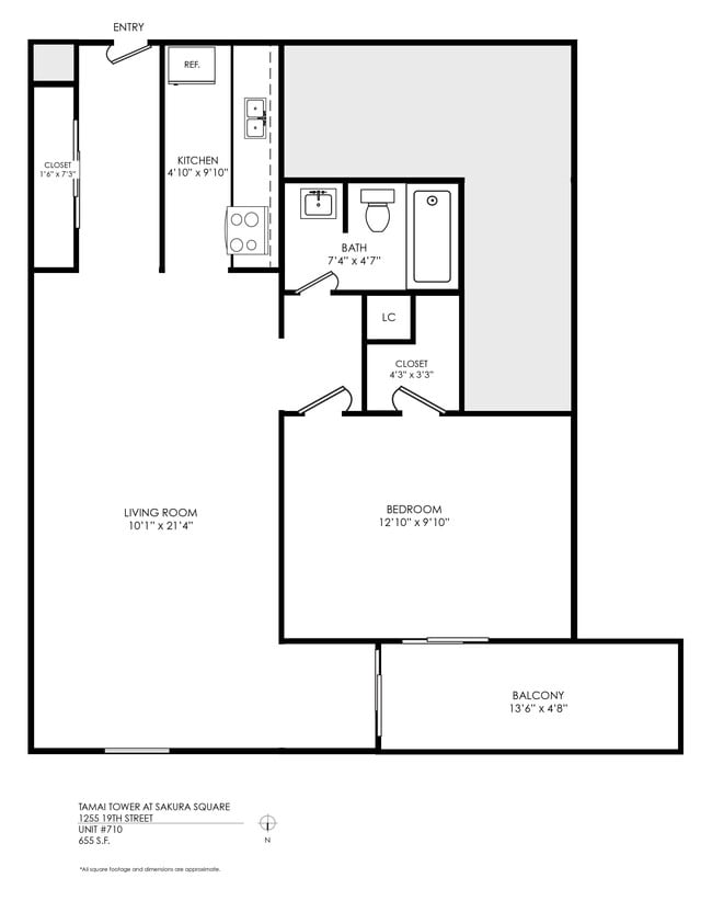 Floorplan - Tamai Tower at Sakura Square