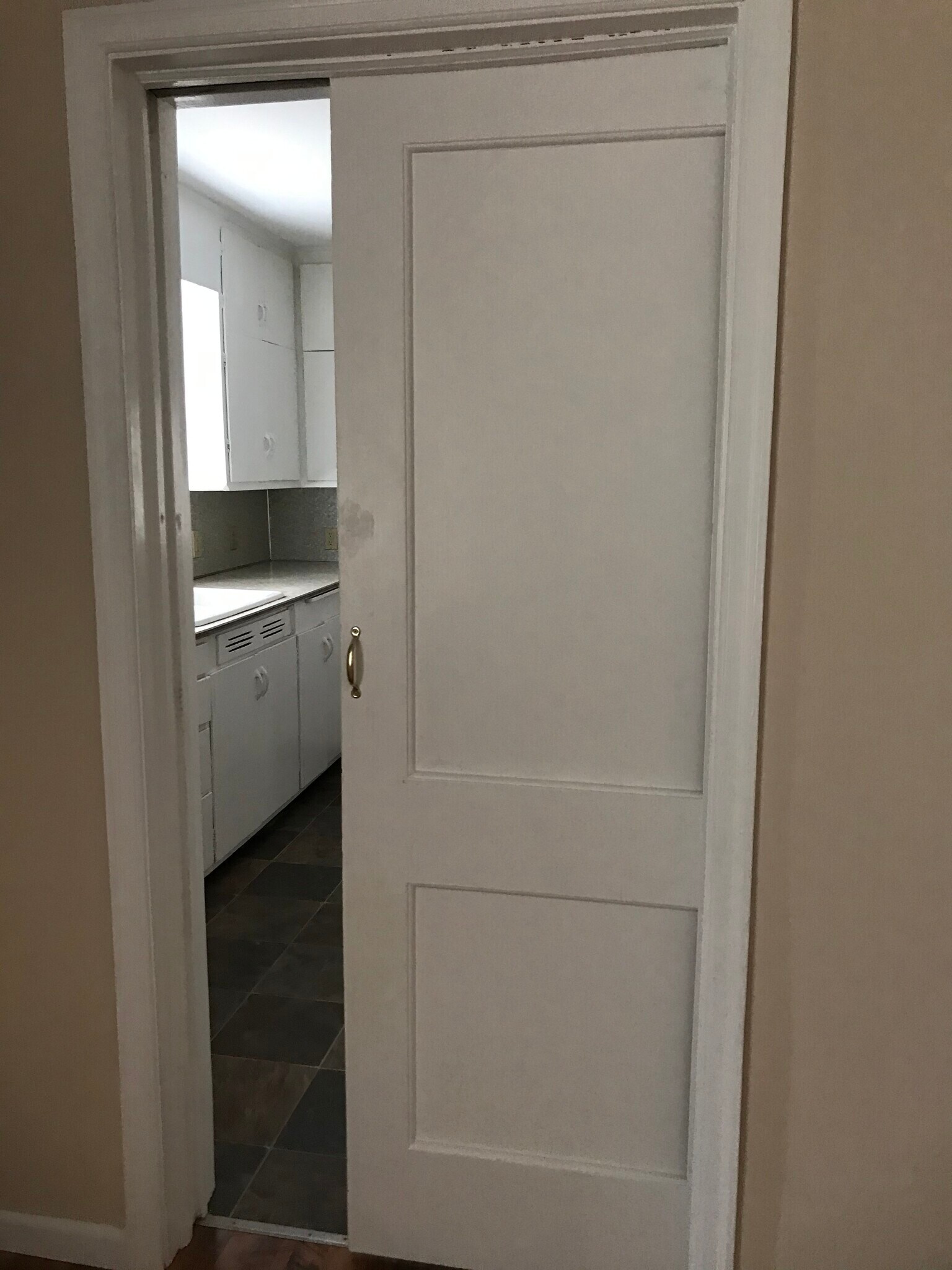 Kitchen Pocket Door - 807 W Mission Ave