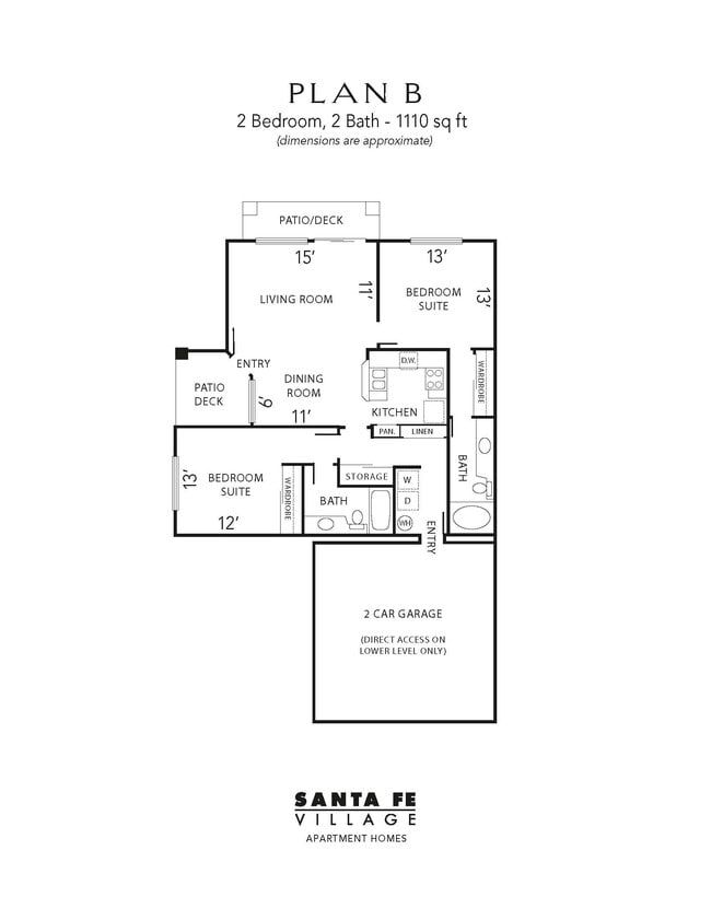 Floorplan - Santa Fe Village