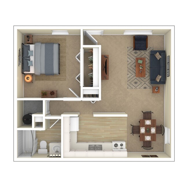 Floorplan - Candleridge Apartments of Boone