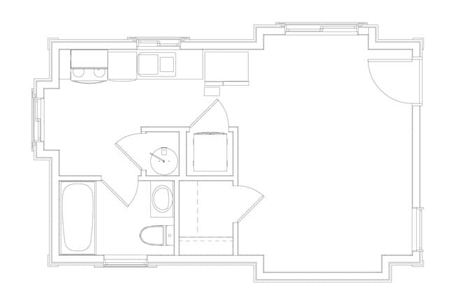 Floorplan - Cottages at Abbott Station