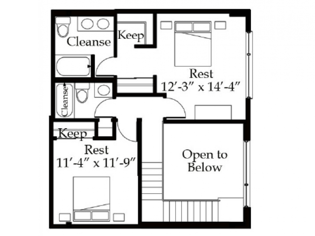 Floorplan - The Marquee at Belle Meade