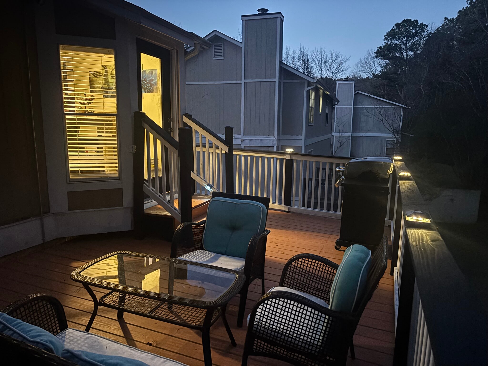 Backyard Deck - 5300 Forest Downs Ln