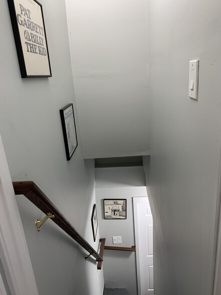 Stairs to 2nd floor entrance - 97 Washington street