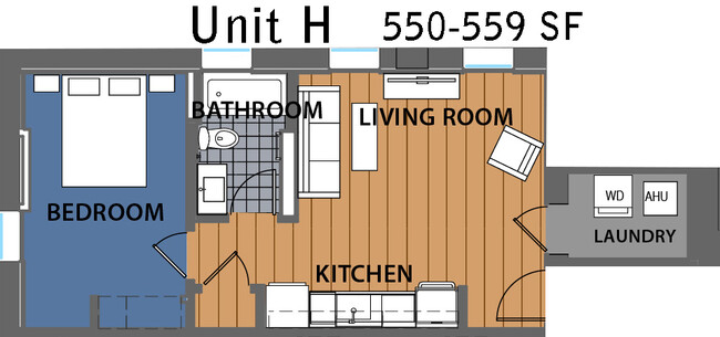 Floorplan - Columbia Flats