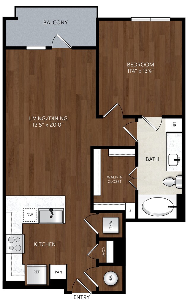 Floorplan - The Park at Katy Trail