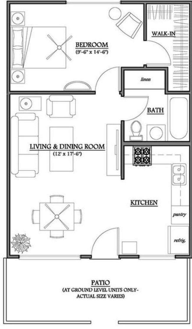 Floorplan - Grossmont Apartments