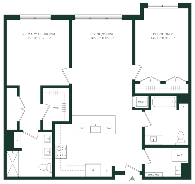 Floorplan - The Pearl at Station Bay