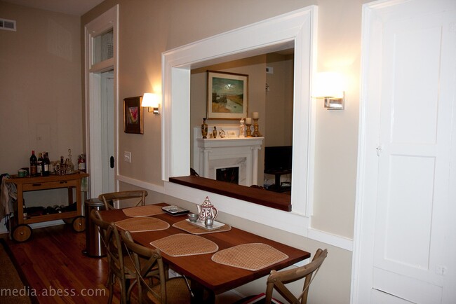 Kitchen Table-Looks into living room - 82 Rutledge Ave