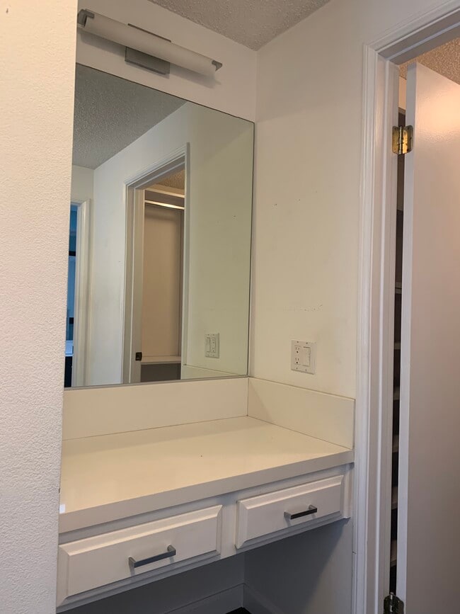 Vanity in master suite. - 8180 Manitoba St